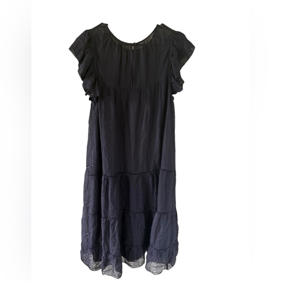 Marie Oliver Surie Tiered Flutter-Sleeve Maxi Dress - Picture 7 of 8